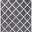 Toscana Moroccan Lattice Two-Tone Rug in Grey and Cream - 160x220cm
