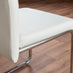 Imperia Grey Modern High Gloss Dining Table And 6 White Lorenzo Dining Chairs Set