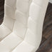 Arezzo Large Extending Dining Table and 6 White Murano Chairs