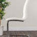 Arezzo Large Extending Dining Table and 6 White Murano Chairs