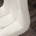 Arezzo Large Extending Dining Table and 6 White Murano Chairs