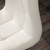 Arezzo Large Extending Dining Table and 6 White Murano Chairs