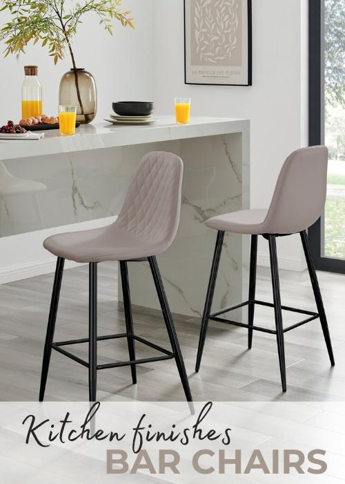 Kitchen Finishes - Bar Chairs